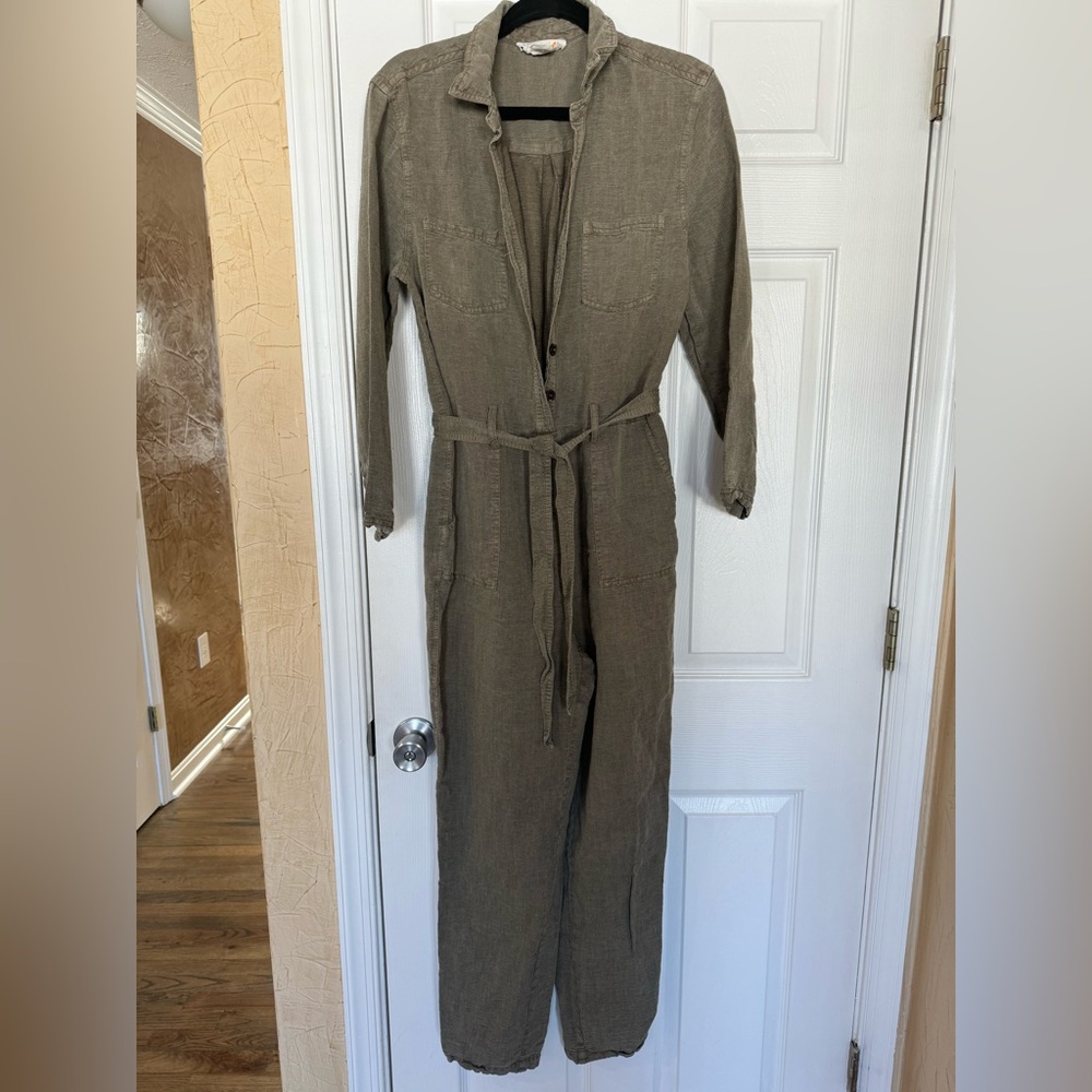 C & C California Women’s linen jumpsuit
